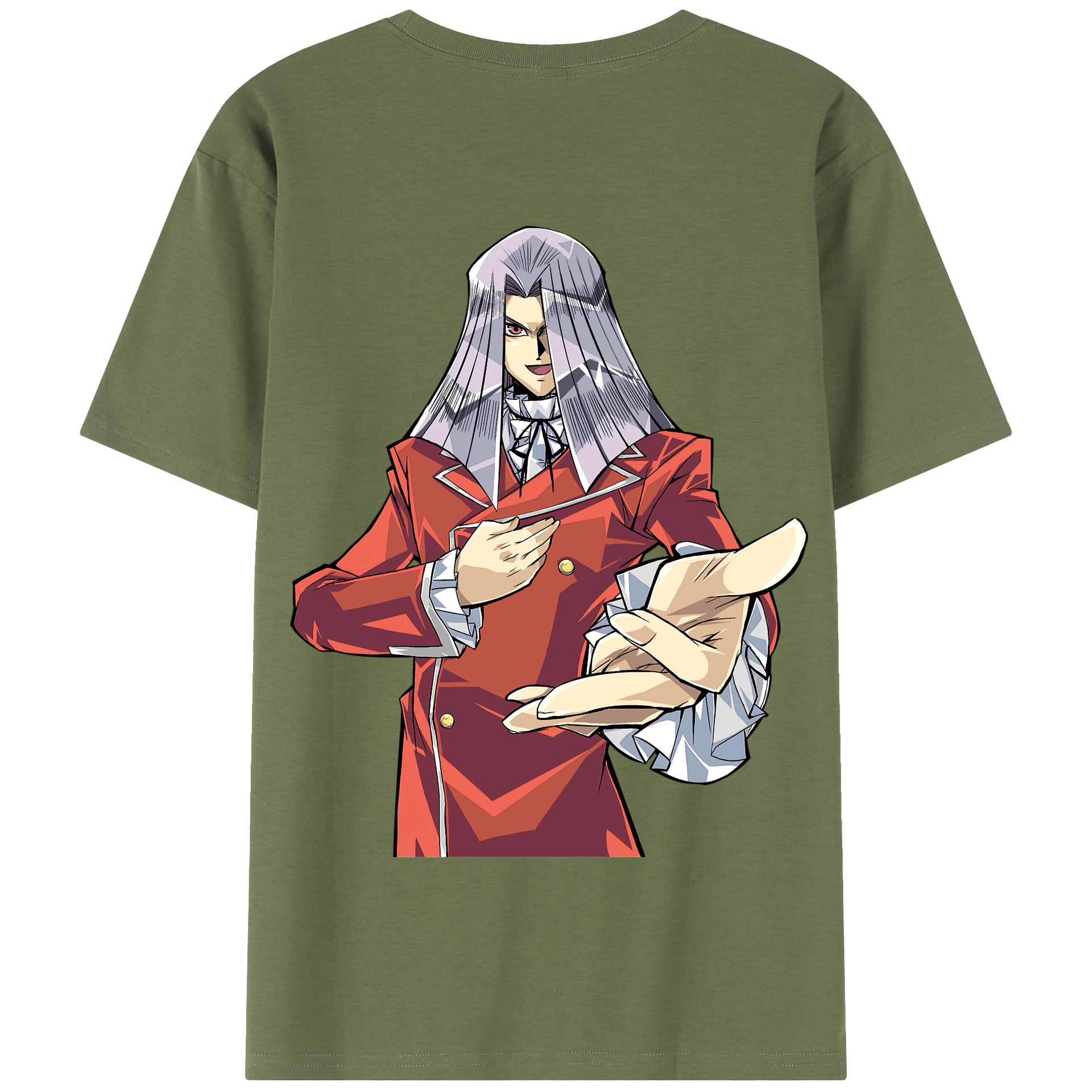 （画像用） 遊☆戯☆王 Yu-Gi-Oh! 綿100％半袖Tシャツ（背面プリント）
